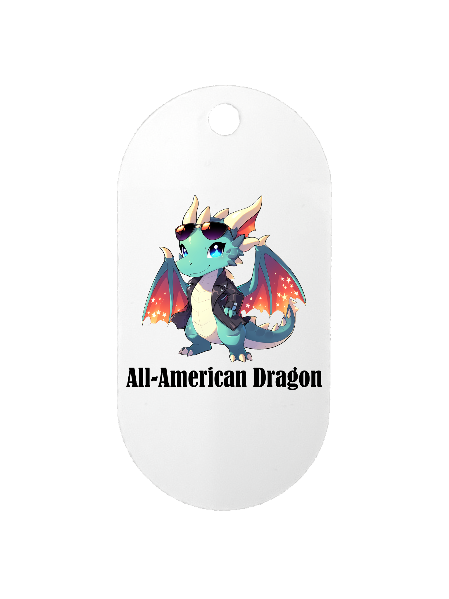 All-American Dragon - Dog Tag