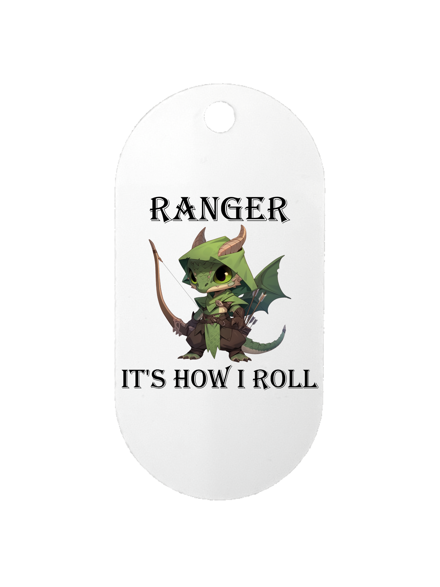Ranger It's How I Roll - Dog Tag