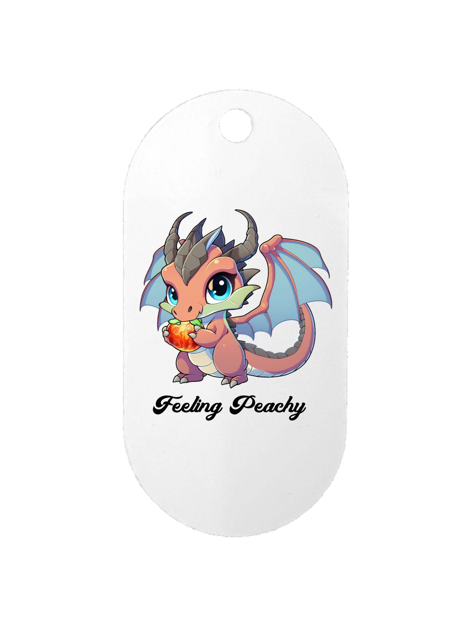 Feeling Peachy - Dog Tag